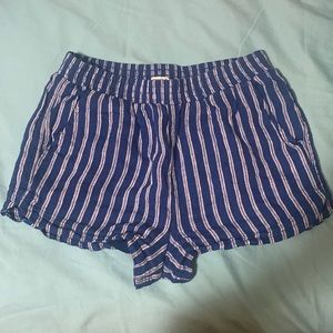 F21 Striped Shorts
